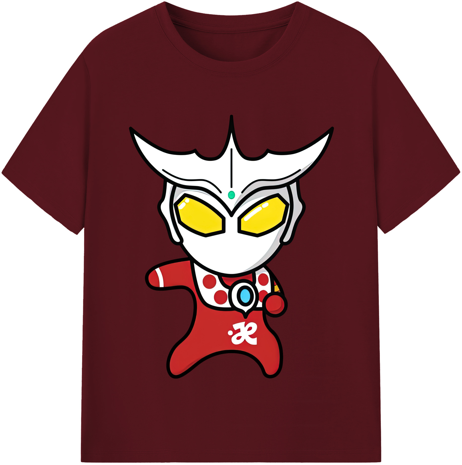 （画像用） ウルトラマン Ultraman 綿100％半袖Tシャツ（フロントプリント）